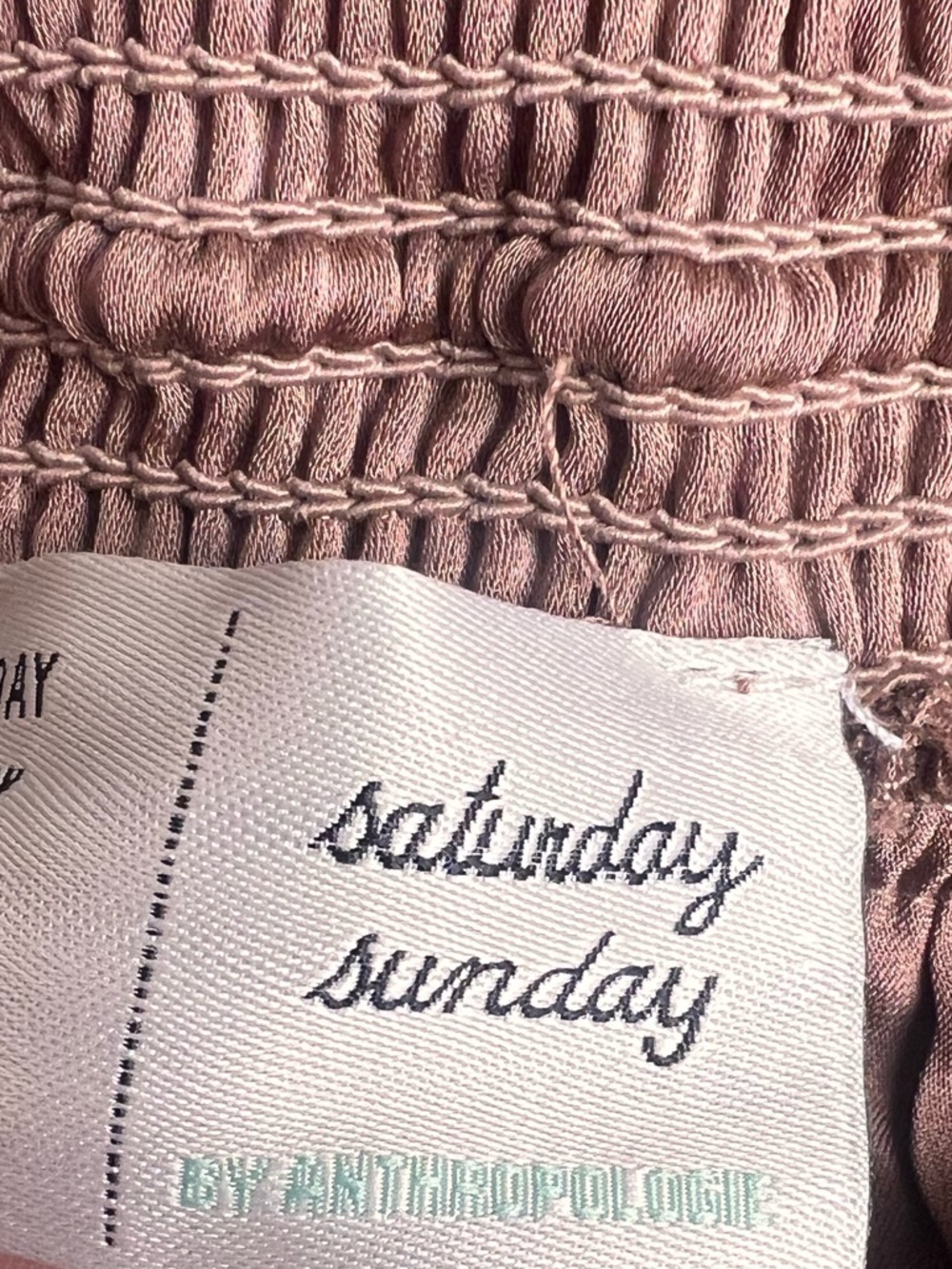 Anthropologie Saturday Sunday Boho Coco Brown Pants S Festival Pockets Flowy - Picture 2 of 13
